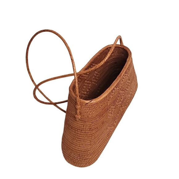 Bali Rattan Shoulder Bag - Picture 6 of 8